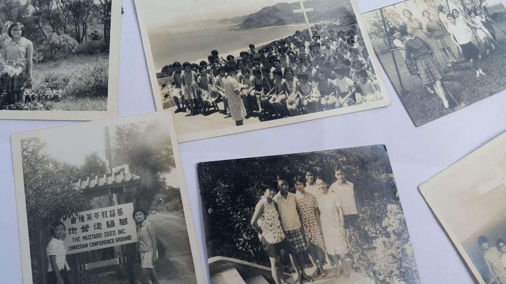 林寶玉帶來17歲離開育幼院時，保存至今40多年的珍貴照片。