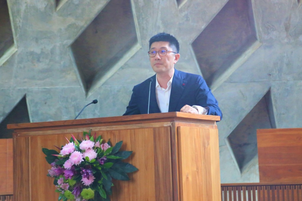 東京大學工程學院的亞洲建築史教授Dr. Seng Kuan演講