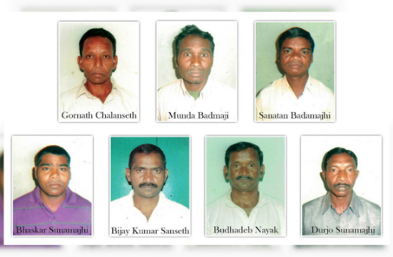 被判無期徒刑的七位印度基督徒。（圖／Anto Akkara）