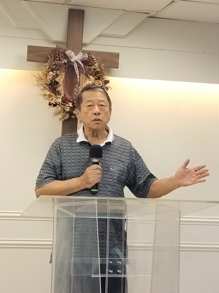 台灣中傳神學院協會理事長李正一致詞，期望培育雙職宣教士。