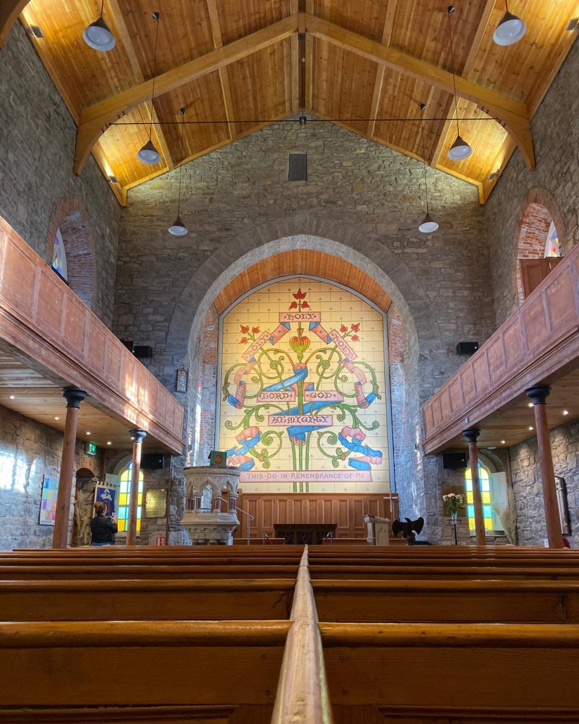 愛爾蘭的St Columba's 教堂。詩人葉慈長眠地。（圖片來源：Jarrod McKenna Facebook）