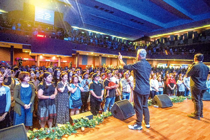 《巫言感恩》佈道會馬來西亞站參與的福音朋友眾多。