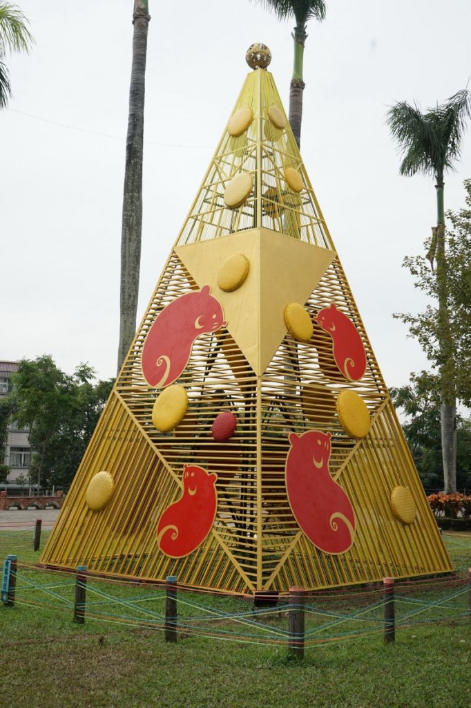 草屯工藝中心聖誕燈