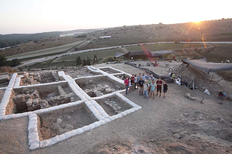 特爾拉吉什國家公園中發現的遺址。（photo credit：the Fourth Expedition to Lachish）