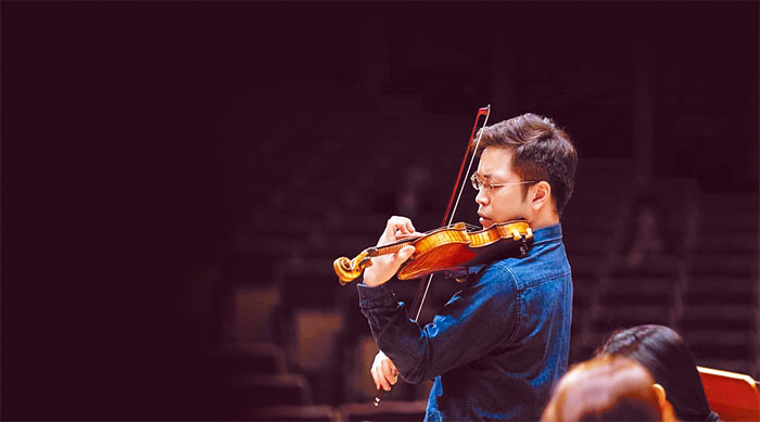 新銳小提琴家黃俊文將以耶穌•瓜奈里名琴演出。（來源：黃俊文臉書）