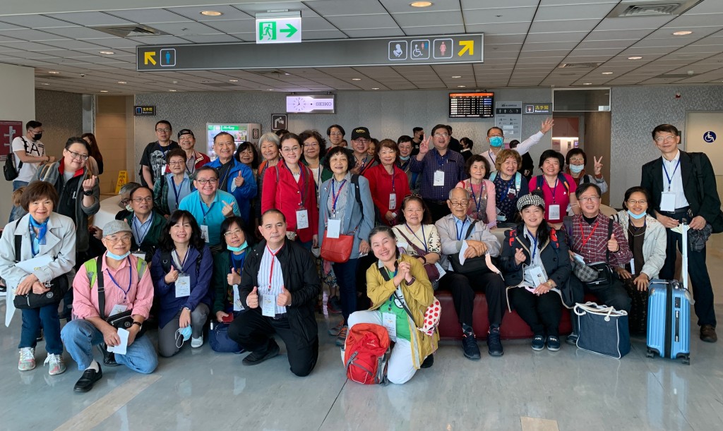 台灣使命者團隊搭機出發到澎湖。
