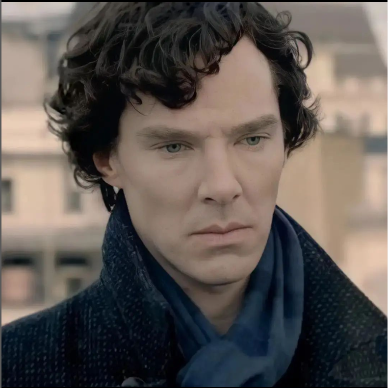 《新世紀福爾摩斯》男主角班奈迪克．康柏拜區的英文名Benedict，有「蒙福」的意思。(圖／翻攝自IG@13enddictcumberbatch）